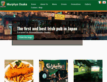 Tablet Screenshot of murphysosaka.com